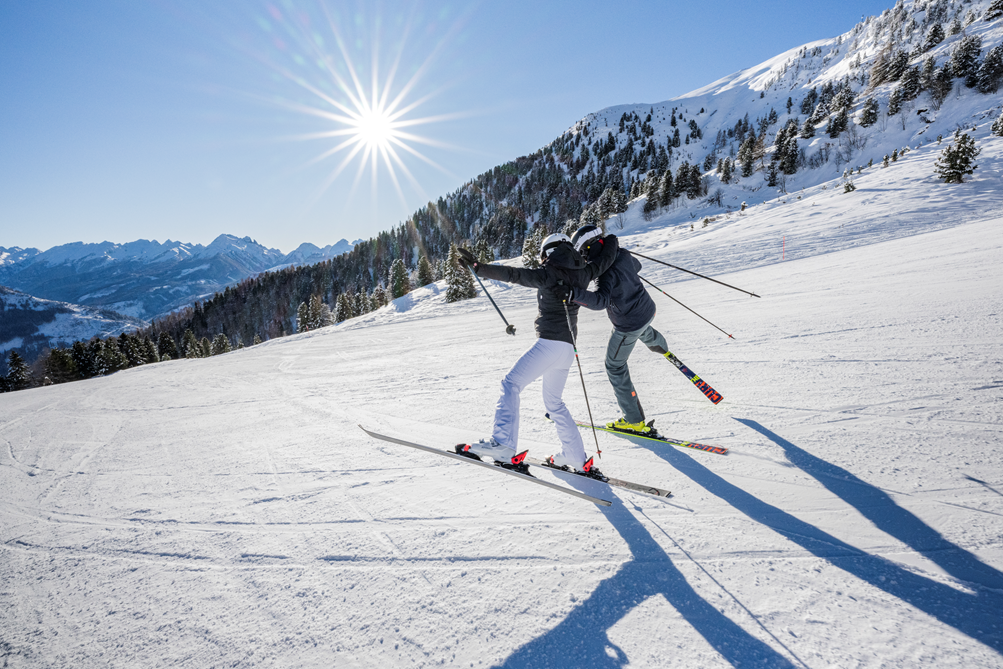 Lo sci nel cuore delle Dolomiti (BZ), a Carezza e Obereggen