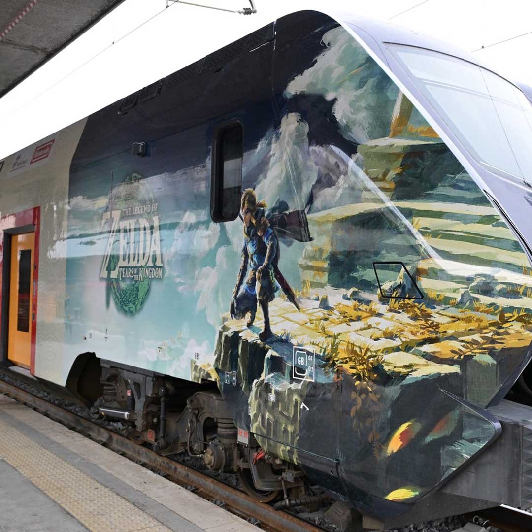 The Legend of Zelda arriva in Italia con il treno Rock