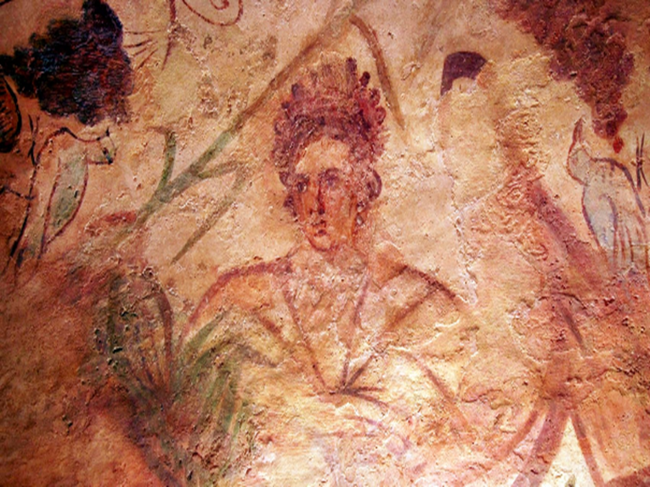 Israele: presentati splendidi dipinti murales di epoca romana scoperti ad Ashkelon