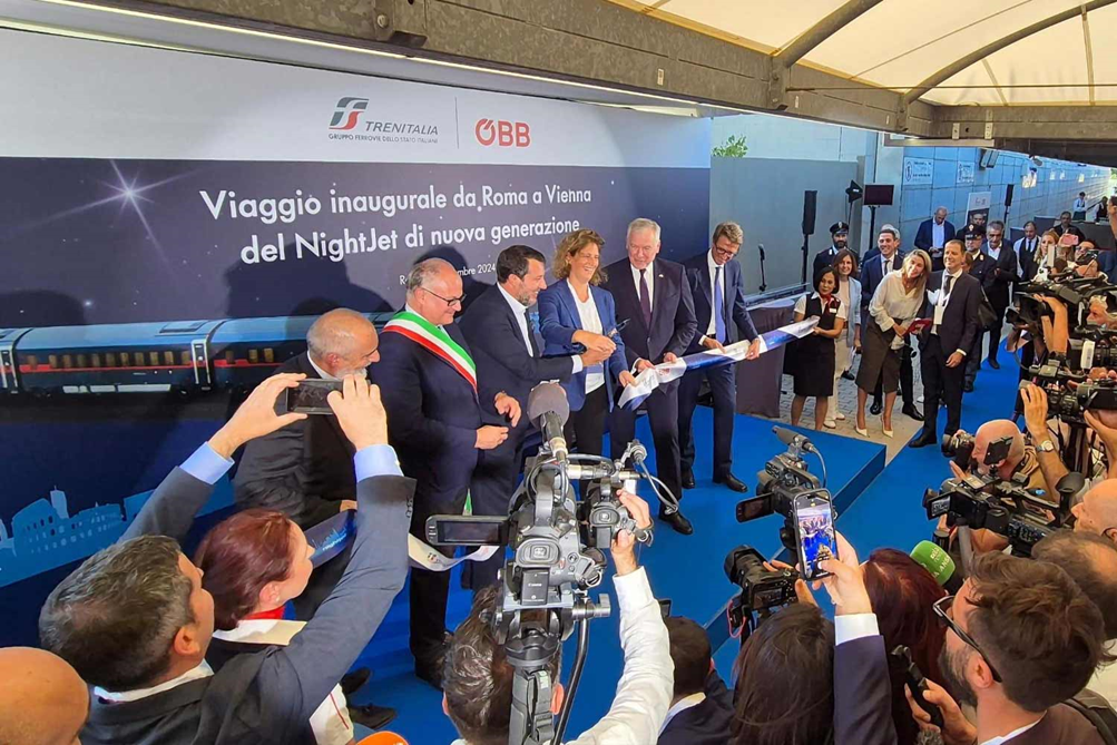 Da Roma a Vienna e Monaco, parte il treno Nightjet